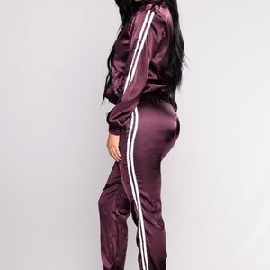 Adorya Lounge Set - Eggplant